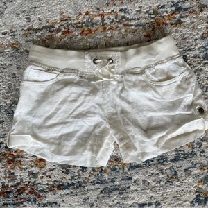 LONDONJEAN Women's Linen Short, XS